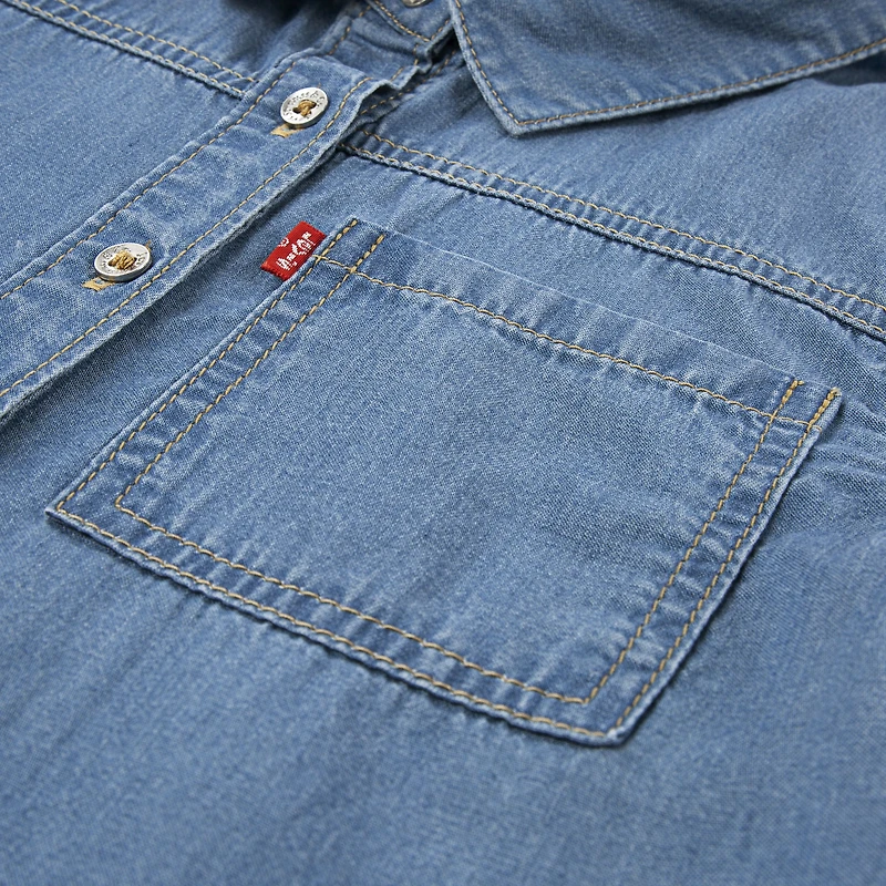 Denim Top Little Girls 4-6