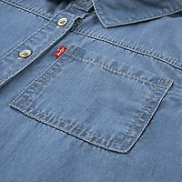 Denim Top Little Girls 4-6