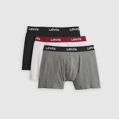 Solid Basic Boxer Briefs (3-Pack)