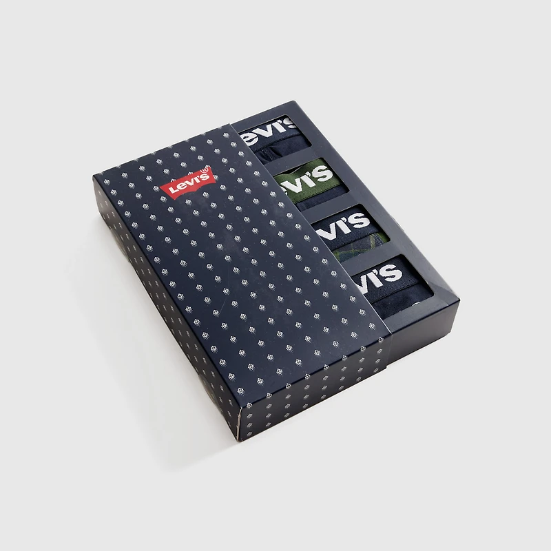 Plaid Boxer Briefs (4-Pack)