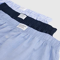 Woven Plaid Boxer Briefs (3-Pack)