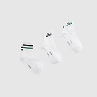 Short Cut Graphic Logo Socks (3-Pack)