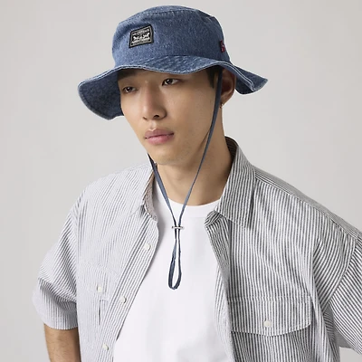 Bay Drawstring Bucket Hat