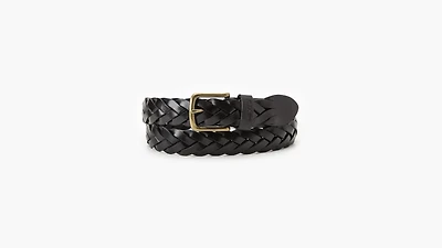 Leather Braid Belt