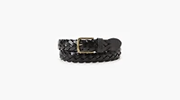 Leather Braid Belt