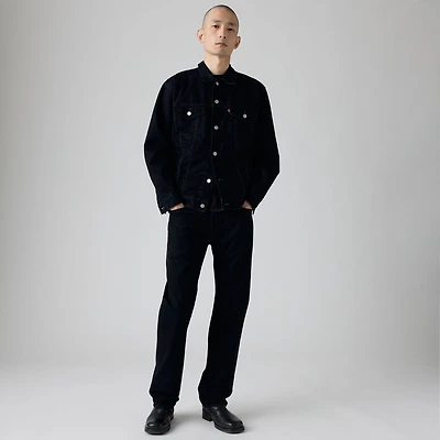 555™ Relaxed Straight Flocked Denim Men's Jeans