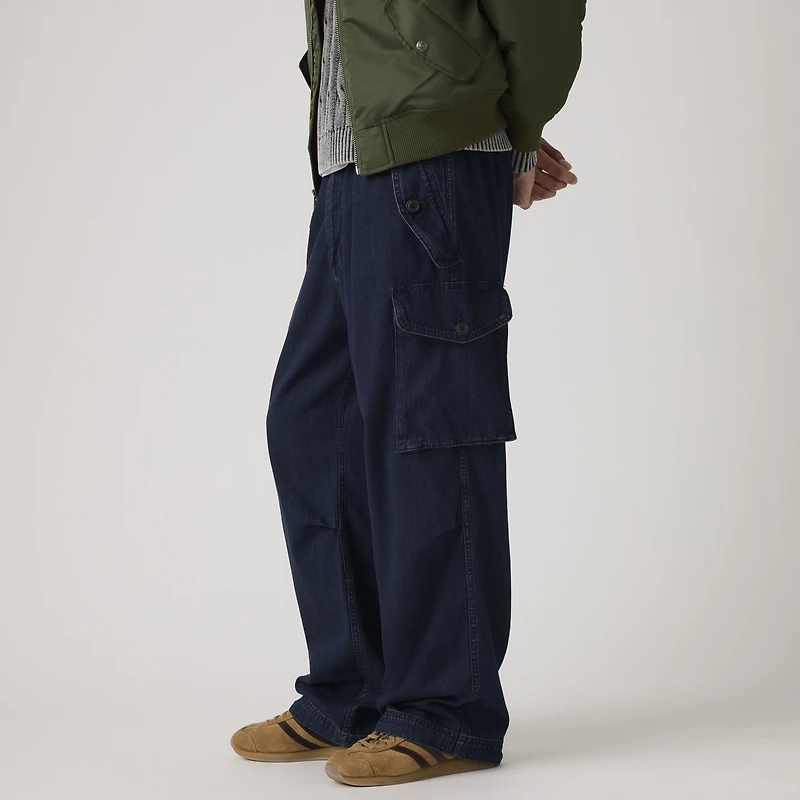 Baggy Field Cargo Lightweight Denim Men's Pants