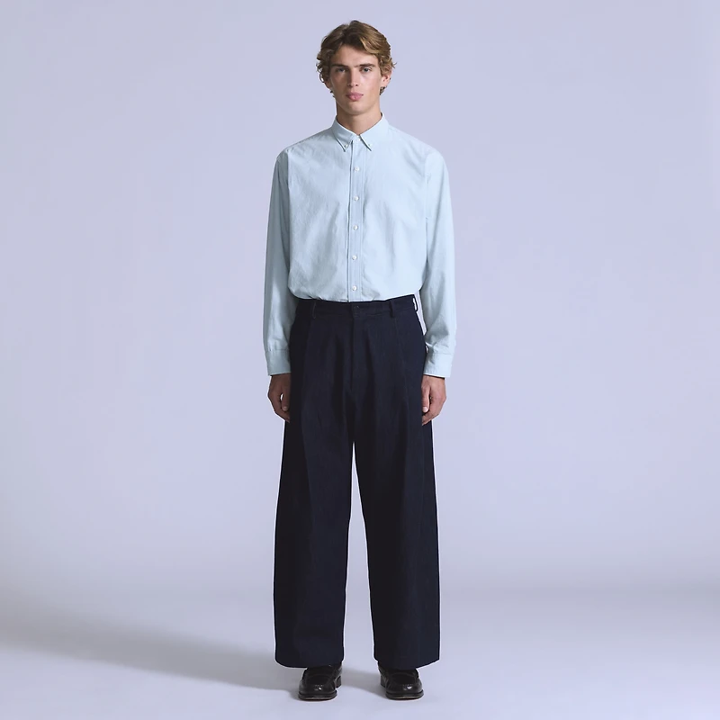 Pleated Men's Trouser