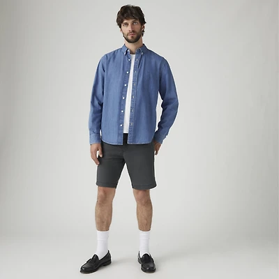 XX Chino Taper Cotton Linen 9" Men's Shorts