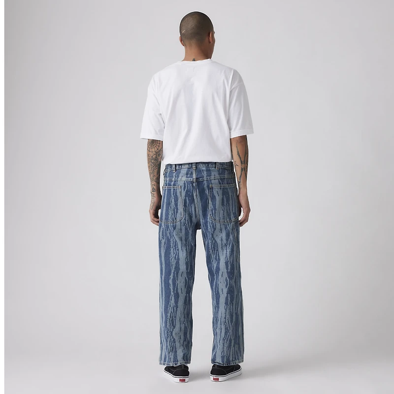 Skateboarding Cropped Carpenter Men's Jeans