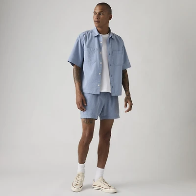 Easy Seersucker 6" Men's Shorts