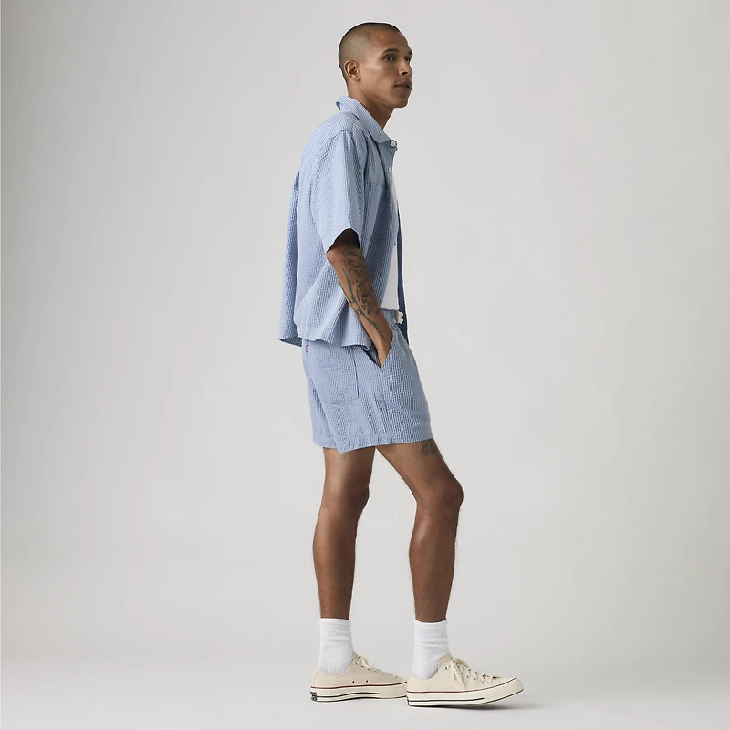 Easy Seersucker 6" Men's Shorts