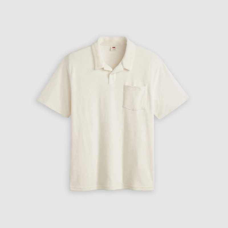 Terry Pocket Polo Shirt