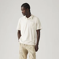 Terry Pocket Polo Shirt