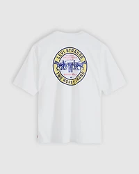 Loose Fit Half-Sleeve Graphic Pocket T-Shirt