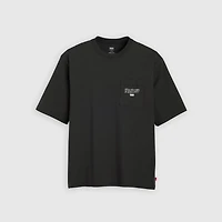 Half-Sleeve Graphic Pocket T-Shirt