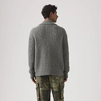 Telegraph Zip Cardigan