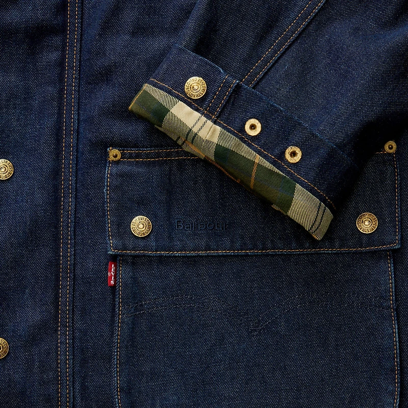 Levi's® x Barbour Oversized Bedale Jacket