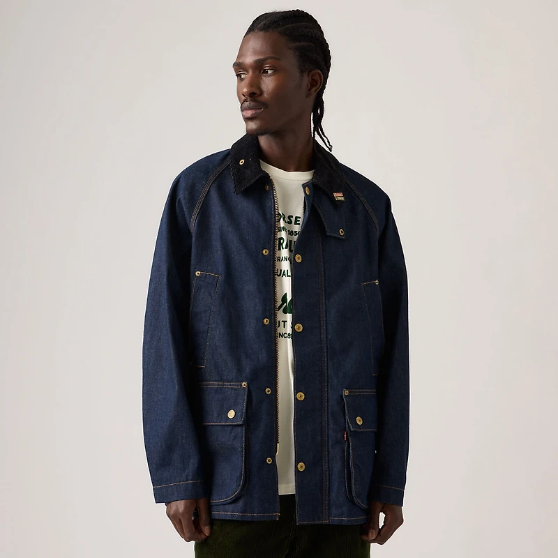 Levi's® x Barbour Oversized Bedale Jacket