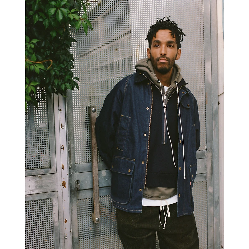 Levi's® x Barbour Oversized Bedale Jacket