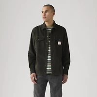 Long-Sleeve Corduroy Worker Shirt