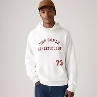 Two Horse Boxy Hoodie Sweatshirt