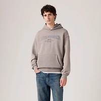 Two Horse Boxy Hoodie Sweatshirt