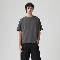 Boxy Short-Sleeve Garment Dye T-Shirt