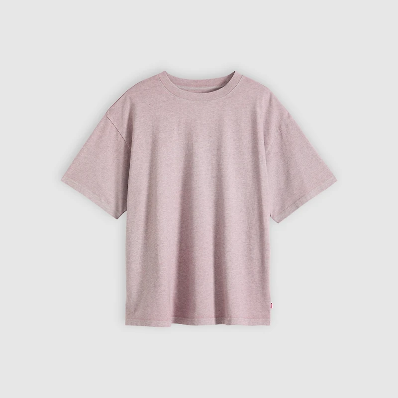 Boxy Short-Sleeve Grunge Wash T-Shirt