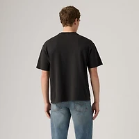 Boxy Short Sleeve Garment Dye T-Shirt