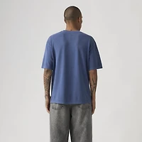 Boxy Short-Sleeve Garment Dye T-Shirt