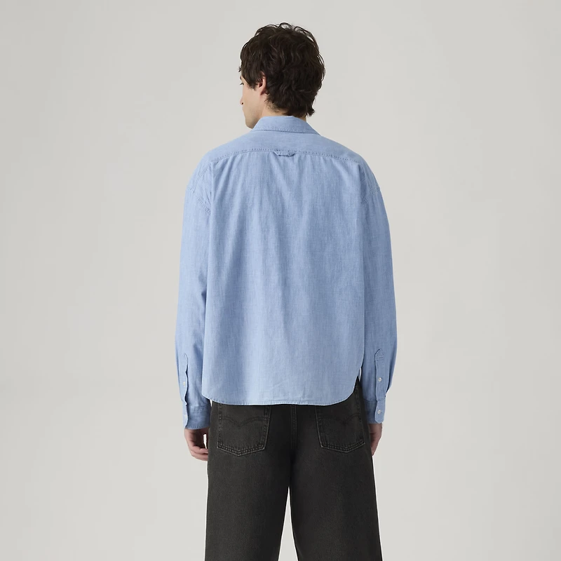 Long-Sleeve Zandt Boxy Shirt