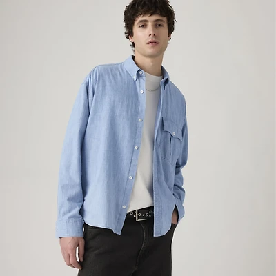 Long-Sleeve Zandt Boxy Shirt