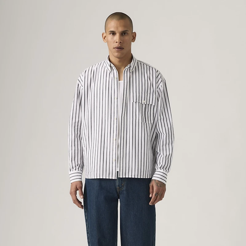 Long-Sleeve Zandt Boxy Shirt