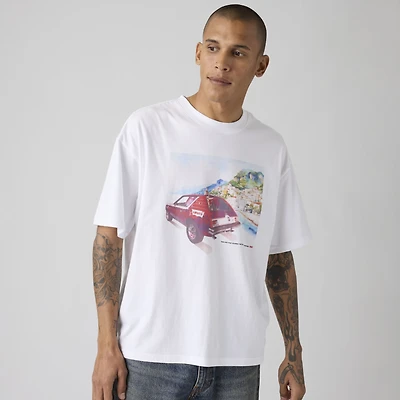 Relaxed Fit Graphic Boxy T-Shirt
