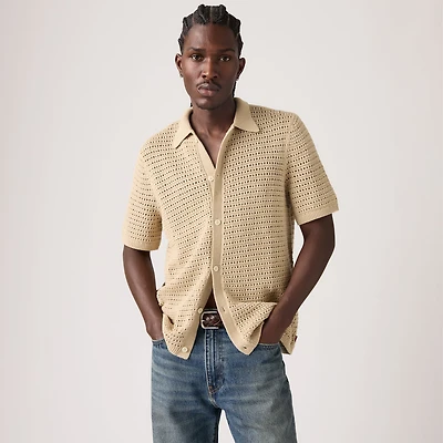 Sweater Knit Shirt