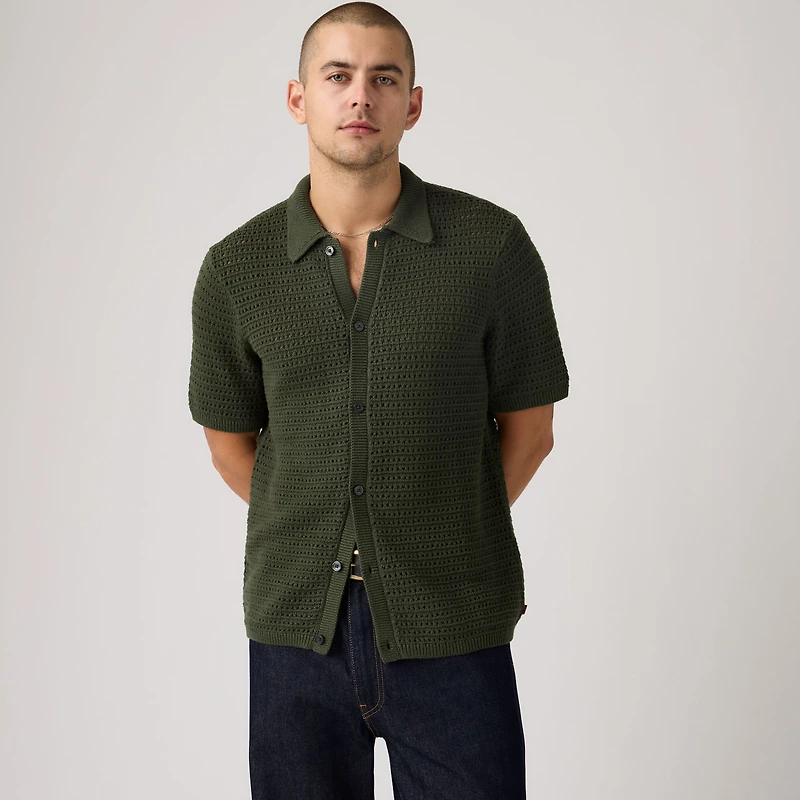 Sweater Knit Shirt