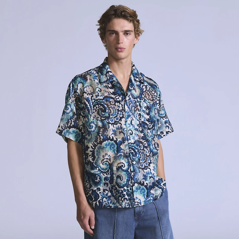 Short-Sleeve Camp Shirt