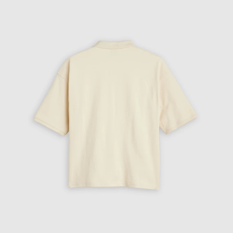 Cropped Polo Shirt