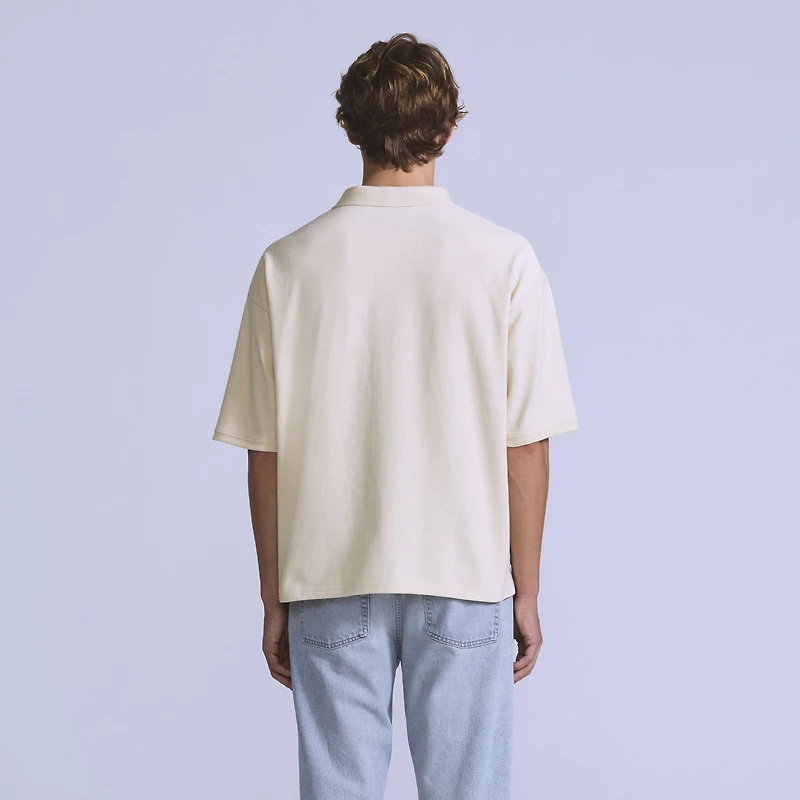 Cropped Polo Shirt