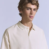 Cropped Polo Shirt