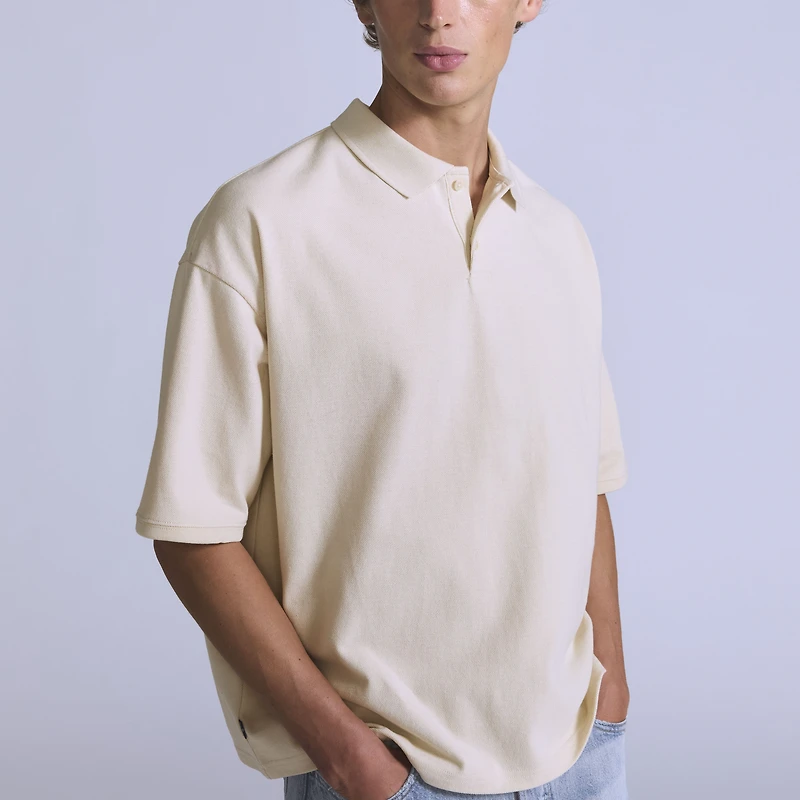 Cropped Polo Shirt