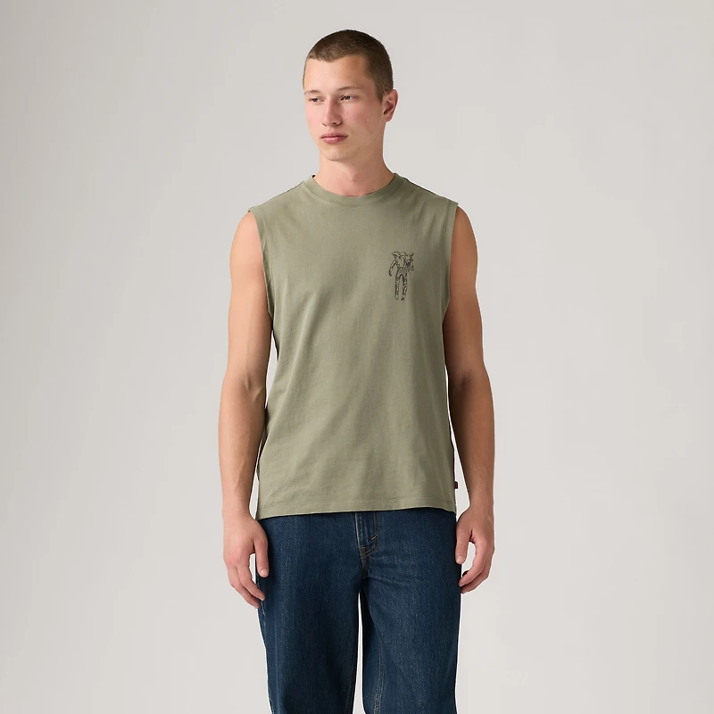 Graphic Muscle Tank