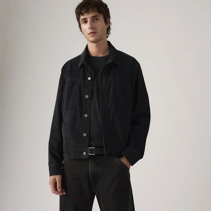 Market Miners Corduroy Trucker Jacket