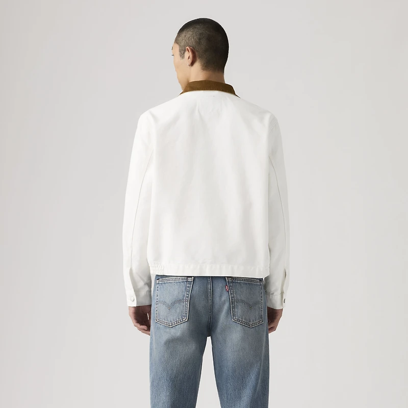 Castro Mechanics Full-Zip Lightweight Canvas Jacket