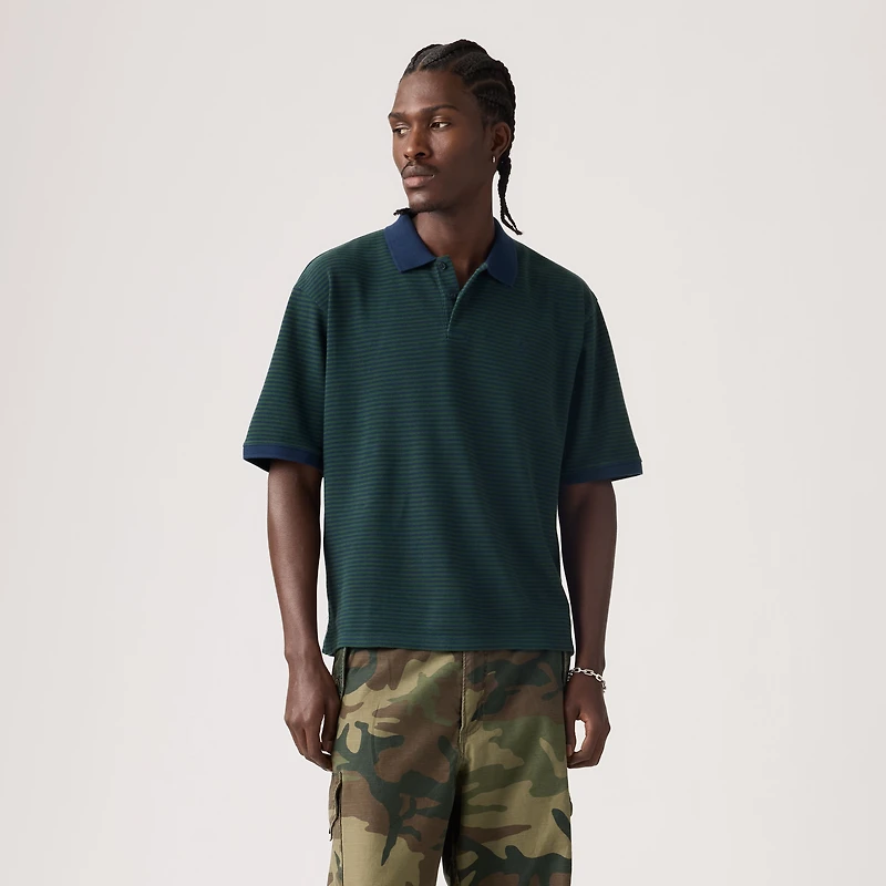 Finn Boxy Polo Shirt