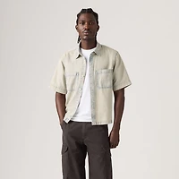 Short-Sleeve Mechanic Boxy Shirt
