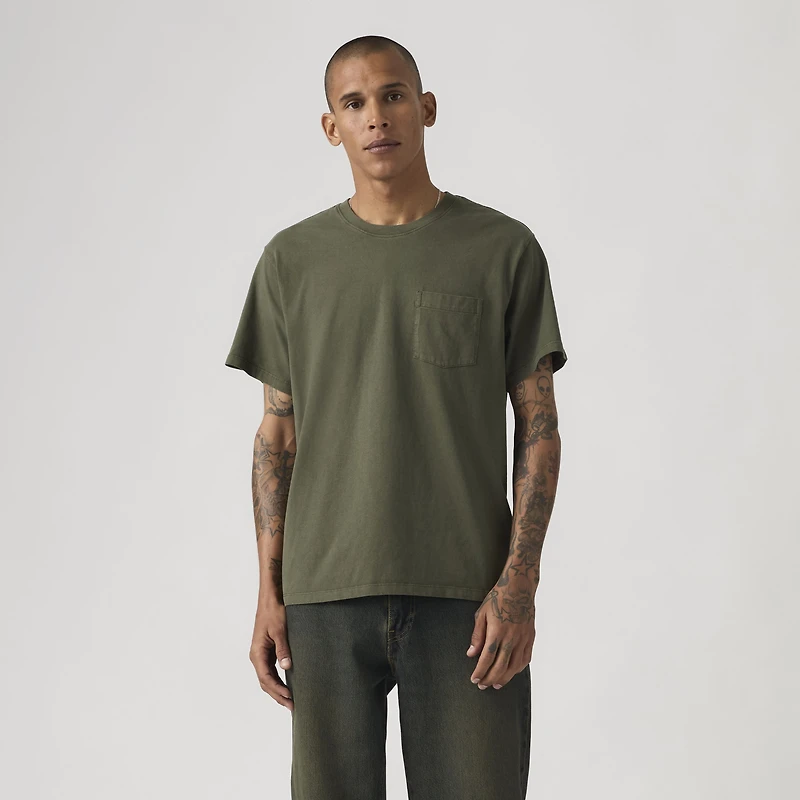 Essential Pocket Garment Dye T-Shirt