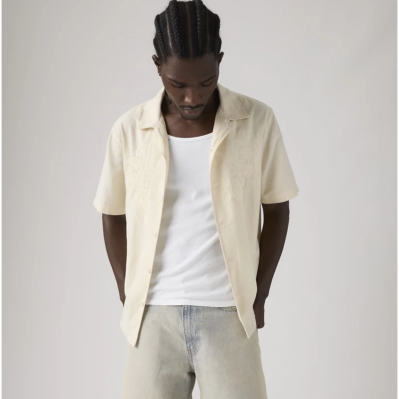Sunset Camp Cotton Linen Shirt