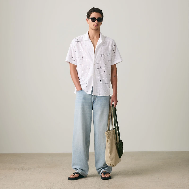 Sunset Camp Eyelet Shirt